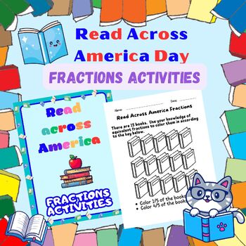 Preview of Read Across America Day : Fractions Activities