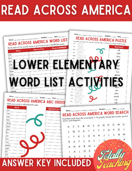 Read Across America Dr. Seuss Spelling Worksheets for Lower or Upper ...