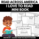 Read Across America | I Love to Read Mini Book | reading h