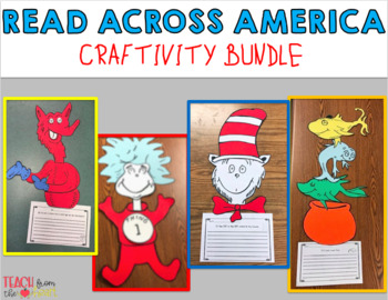Preview of Read Across America Inspired MEGA BUNDLE (4 Craftivities!)