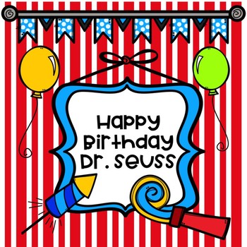 Dr. Seuss Inspired Read Across America Math Task Cards Grade 3 by ...