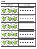 Read Across America, Phoneme Grapheme Spelling Board, Green Eggs