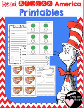 Read Across America Printables and Center FREEBIE by Teach from the heART