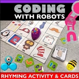 Rhyming Robot Activity Read Across America Coding Mat Acti