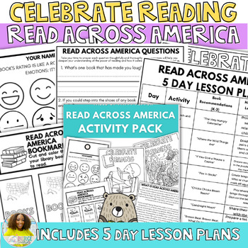 Preview of Read Across America: K-5 Activity Kit LOW PREP