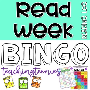 Preview of Read Across America Week Bingo Board Reading Log