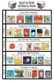 Preview of Read Across America Week- EDITABLE