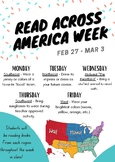 Read Across America Week Flyer For Daily Themes