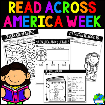 Preview of Read Across America Week Packet: Celebrating Reading