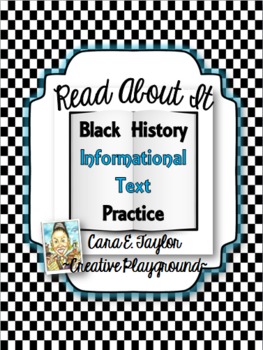 Preview of Read All About It~Informational Text for Black History Month