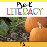 Read Aloud Activities, Author Study, Fall Literacy Unit for Pre-K