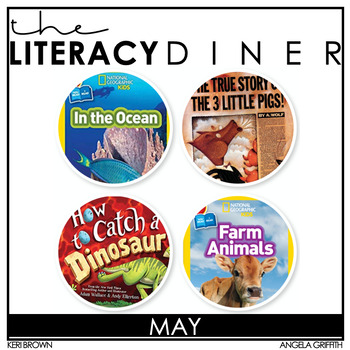 Preview of May Read Aloud Activities with Lesson Plans Story Response Pages and Craft Ideas