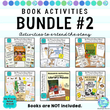 Preview of Read Aloud Book Activities - Christmas, Kwanzaa, Fables, Research and More #2