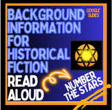 Read Aloud Intro NUMBER THE STARS, digital Background Hist