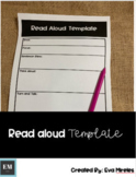 Read Aloud Lesson Plan Template