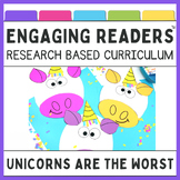 Read Aloud Lesson Plans | Unicorns Are the Worst | Printab