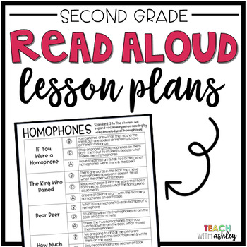 Preview of Second Grade Read Aloud Lessons