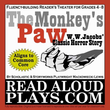 Preview of Read Aloud Plays: The Monkey's Paw gothic masterpiece