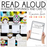 Read Aloud Reading Activities for November DIGITAL AND PRINTABLE