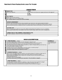 Read Aloud & Shared Reading Lesson Plan Template