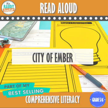 Preview of Read Aloud | The City of Ember | Novel Study | Printable and Digital