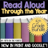 Read Aloud Through the Year 5th Grade BUNDLE