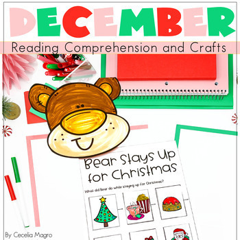 Preview of Read Aloud Activities for December Reading Comprehension Crafts