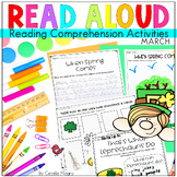 Read Aloud Books and Activities Reading Comprehension for March