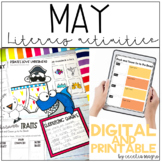 Read Aloud and Reading Activities for May Digital and Printable