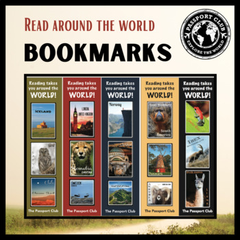 Preview of Read Around the World Bookmarks