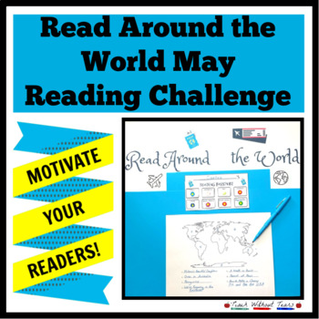 Preview of Read Around the World May Reading Challenge with Passport
