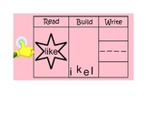 Read, Build and Write Sight Words using SMARTnotebook