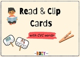 Read & Clip - CVC words