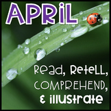 April Reading Passages and Comprehension Questions Distanc