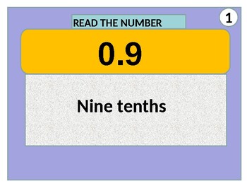 Preview of Read Decimals + EASEL Decimals Assessment