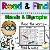 Read & Find Hidden Picture Puzzles Blends and Digraphs