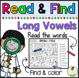 Read & Find Hidden Picture Puzzles: Long Vowels