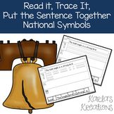 Read It, Trace It, Put the Sentence Together: National Sym