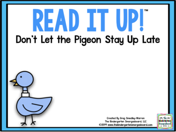 Preview of Read It Up! Don't Let the Pigeon Stay Up Late