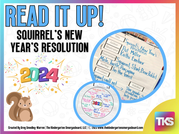 Preview of Read It Up! Squirrel's New Year's Resolution