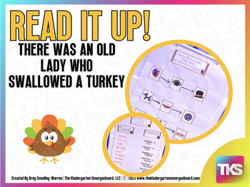 Preview of Read It Up! There Was An Old Lady Who Swallowed A Turkey