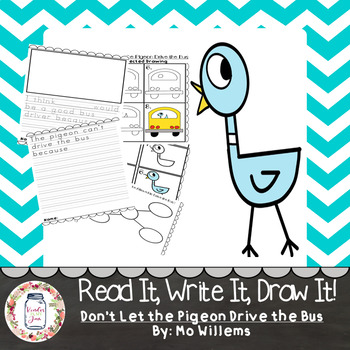 Preview of Read It, Write It, Draw It! Don't Let the Pigeon Drive the Bus