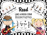 Read Like A Rock Star bookmarks