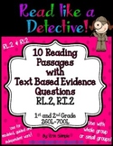 Read Like a Detective!{10 Passages w/ Text-Based Evidence 