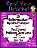 Read Like a Detective!{20 Opinion Passages w/Text-Based Ev
