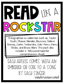 Preview of Read Like a Rockstar!