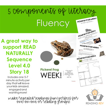 Preview of Read Naturally- Fluency Made Fun! Level 4.0 Story 18 Extensions