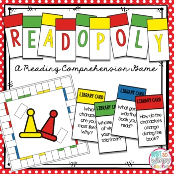 Preview of Reading Comprehension Game: Read-Opoly