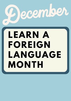 Preview of Read Posters (Multiple Languages) for Learn a Foreign Language Month