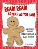 The Gingerbread Man Bulletin Board Display FREE Read! Read